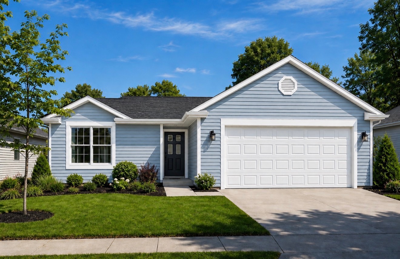 822 Commander St — Blue elevation